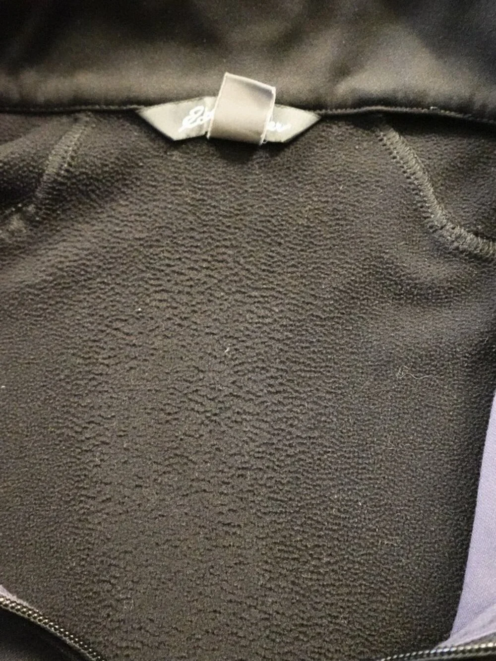 Eddie Bauer First Ascent 1/4 Zip‎ Pullover Men’s Medium Black Performance Fleece